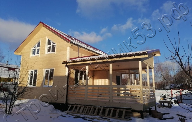 4 Каркасно-щитовой дом 142М², Тульская область, Заокский район, СНТ «Ивушка» (5)